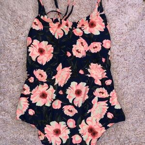 Floral one piece from Target